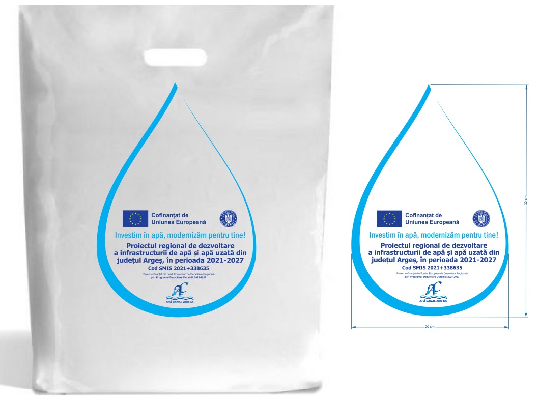 Sacosă Plastic Banana ApaCanal 2000